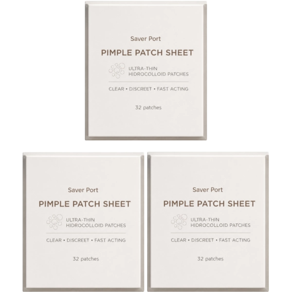Saver Port 3 Sheet Pimple Patches