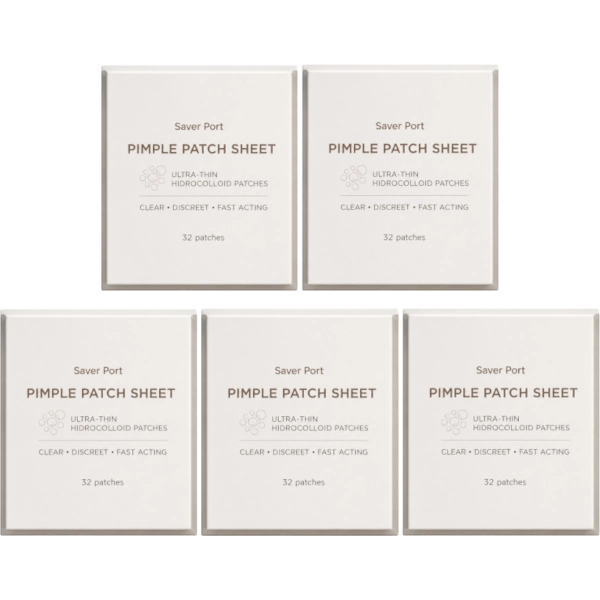 Saver Port 5 Sheet Pimple Patches
