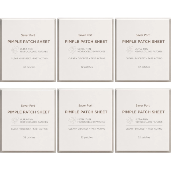 Saver Port 6 Sheet Pimple Patches