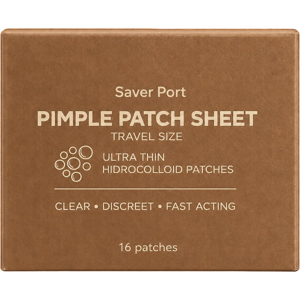 Saver Port 1 Travel Size Pimple Patch Sheet